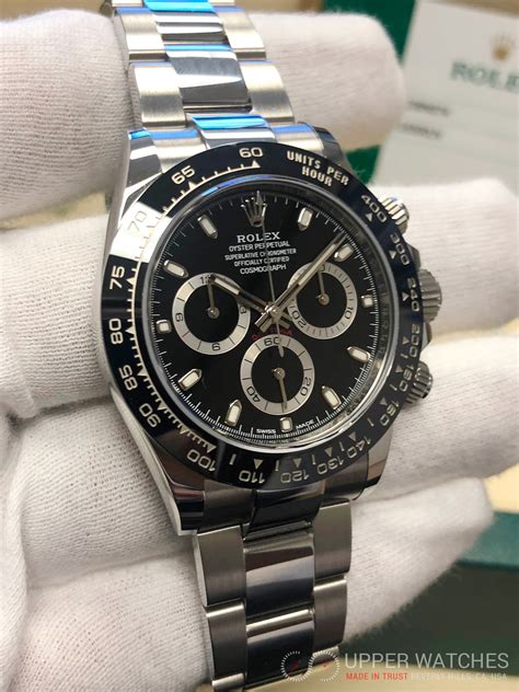 rolex black stainless steel|Stainless Steel Rolex price.